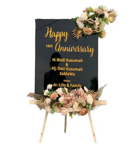 Papan Bunga Akrilik Gembuk
